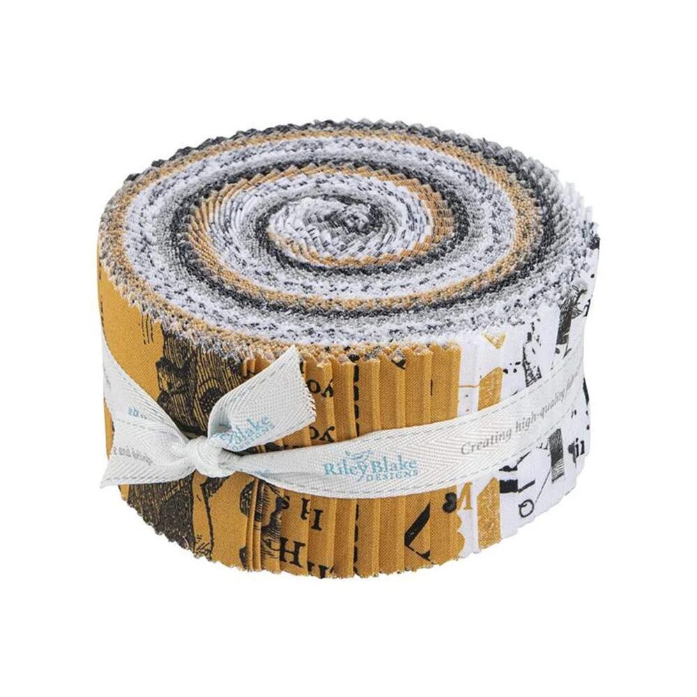 Mad Masquerade Jelly Roll by J. Wecker Frisch for Riley Blake Designs